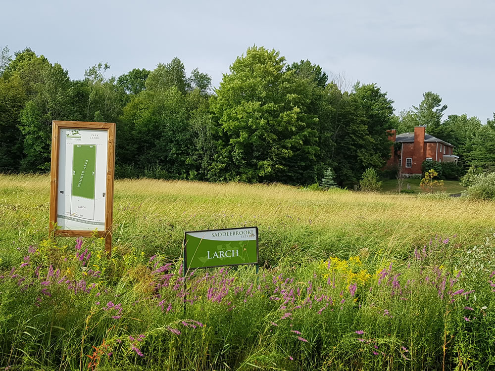 Ottawa country lots for sale at the Saddlebrooke Estates